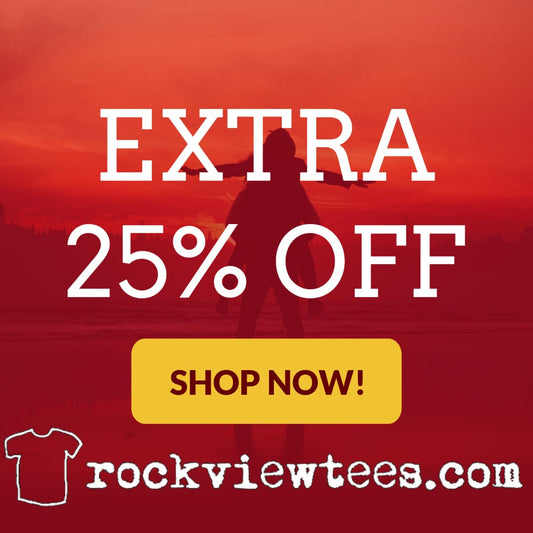 25% off all T Shirts T-Shirts Rockvieetees