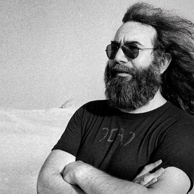 jerry garcia at the egyptian pyramids