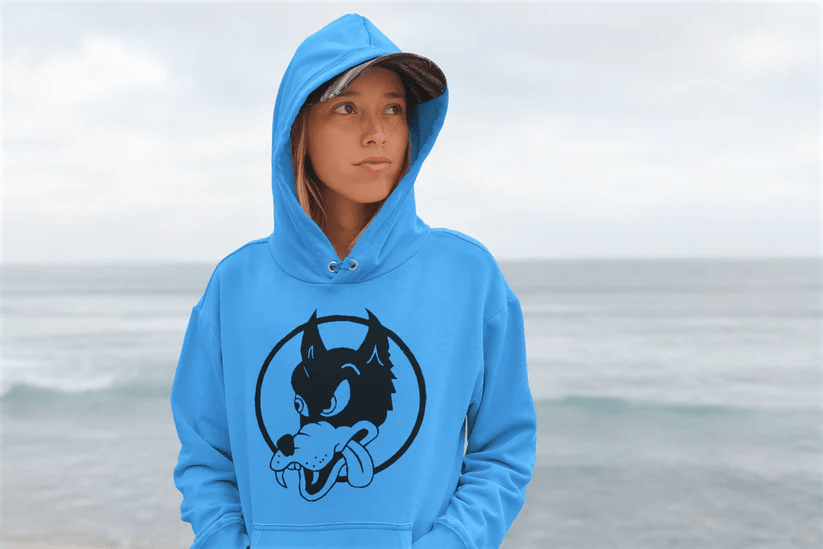 Grateful Dead Dire Wolf Hoodie Pull Over Hoodies rockviewtees