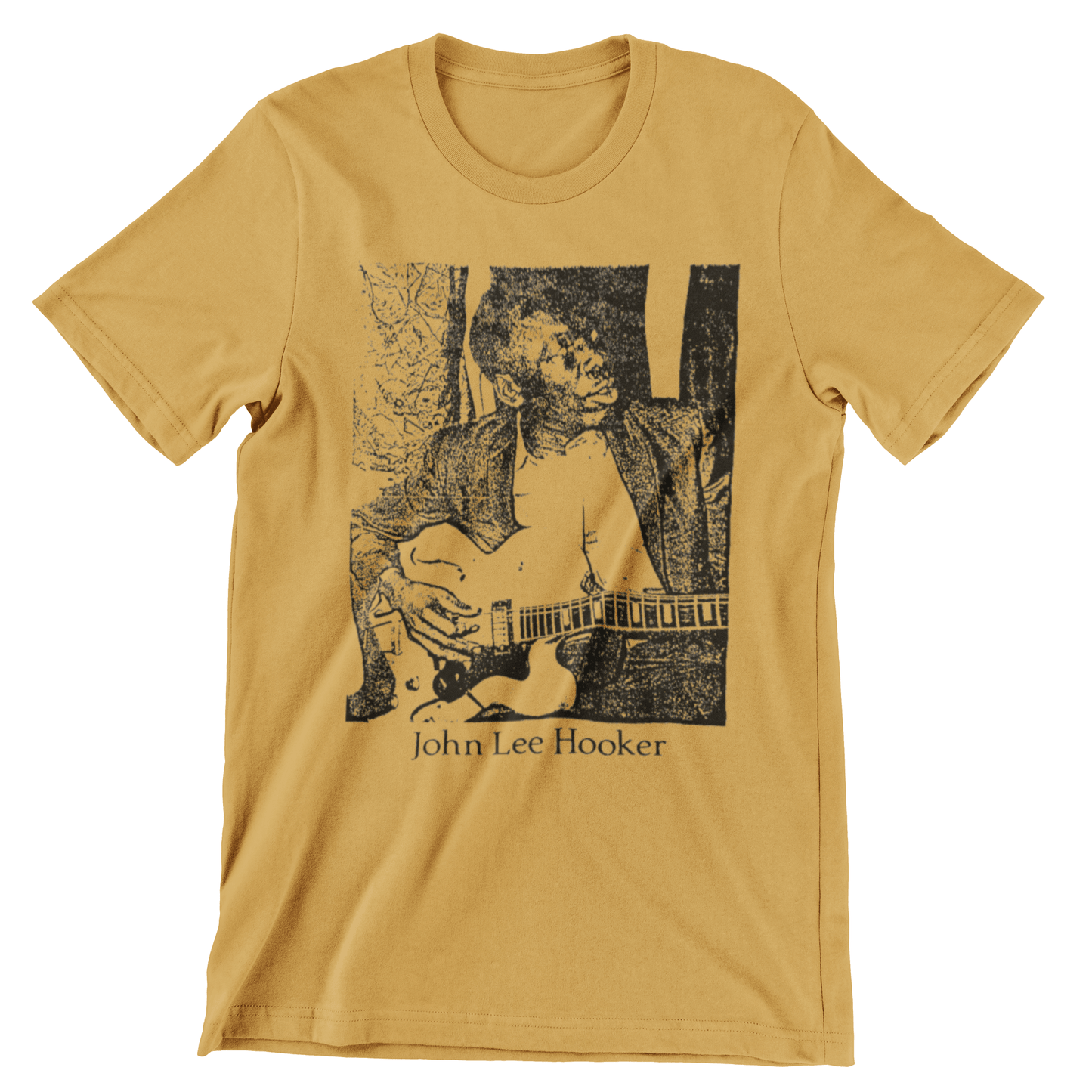John Lee Hooker Blues Guitar T Shirt T-Shirts rockviewtees.com