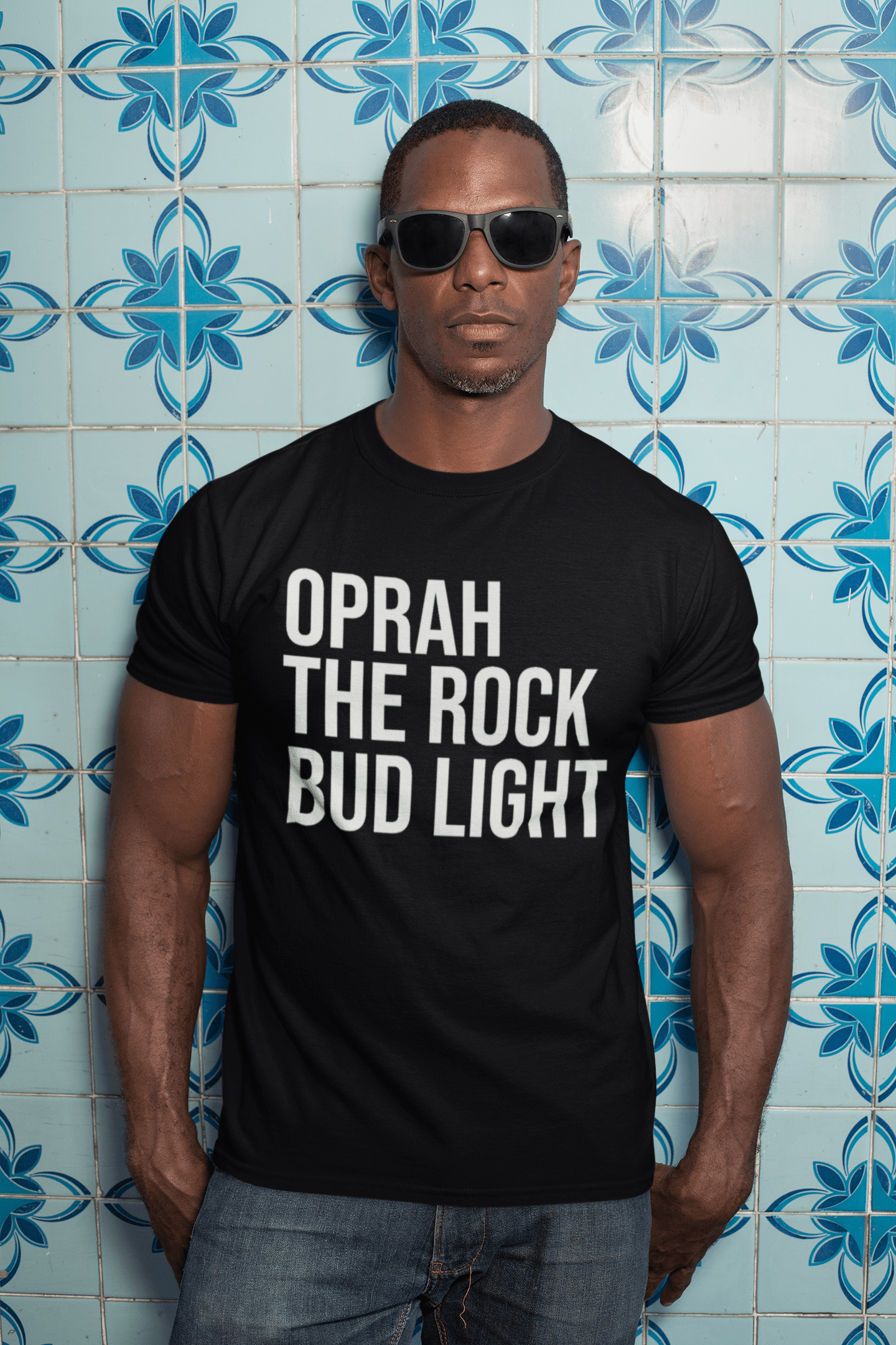 Oprah The Rock Bud Light T Shirt (Limited Edition)* t shirts TEE PUBLIC