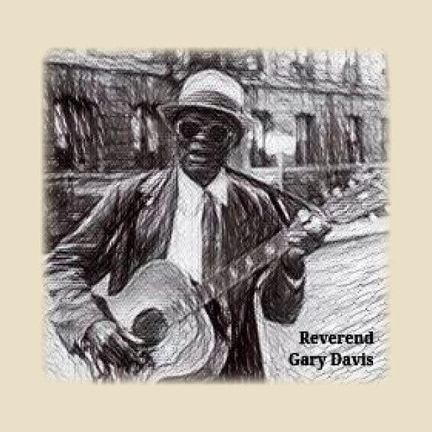 Reverend Gary Davis Blues T shirt (Limited Edition) t shirts TEE PUBLIC