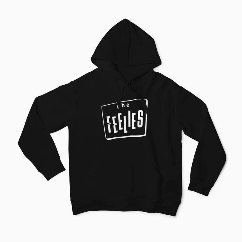 The Feelies Logo Hoodie Pull Over Hoodies rockviewtees.com