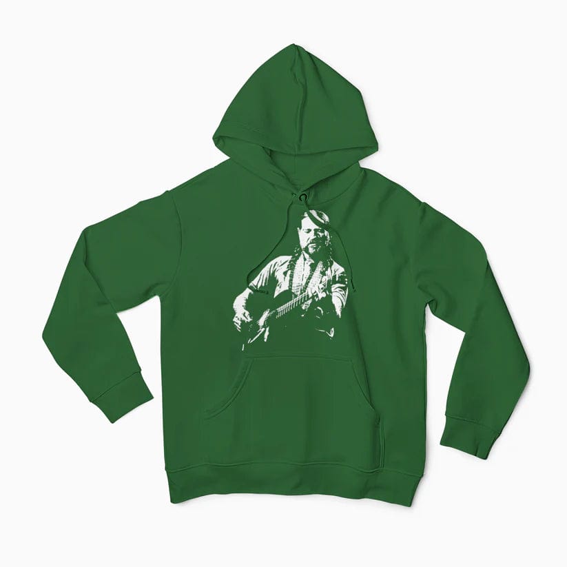 Willie Nelson Hoodie Pull Over Hoodies rockviewtees.com