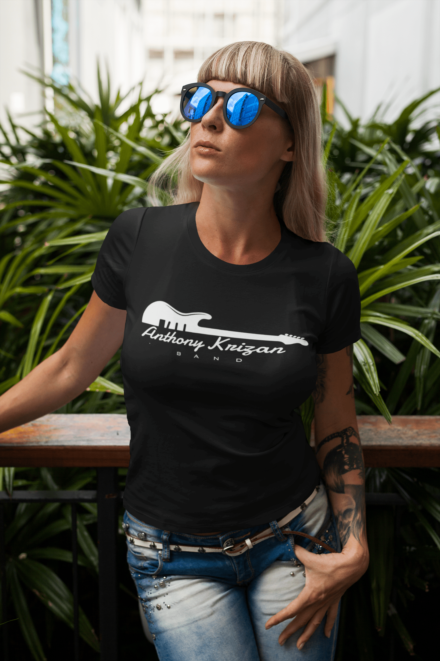 Anthony Krizan Band T Shirt Rock Blues New Jersey T-Shirts rockviewtees
