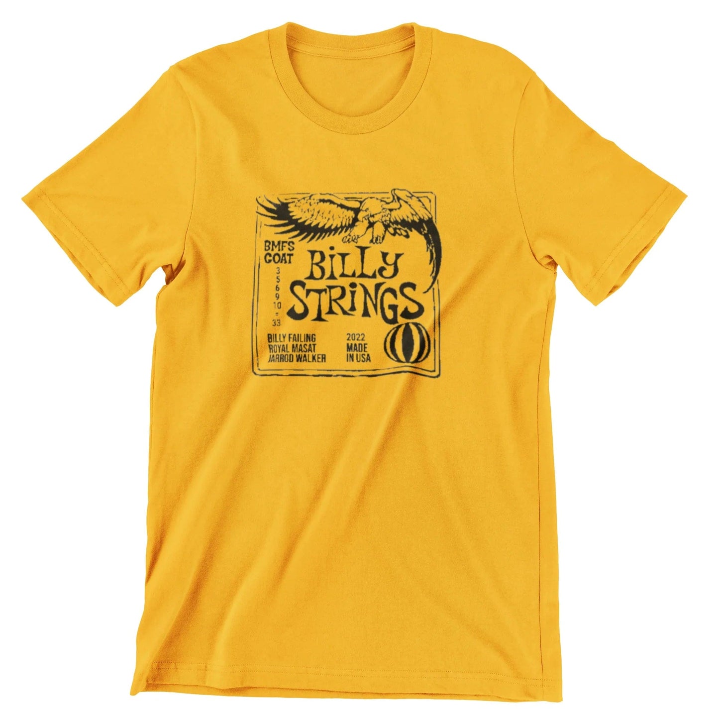 Billy Guitar Strings T Shirt Ernie Ball Slinky Special T-Shirts rockviewtees.com