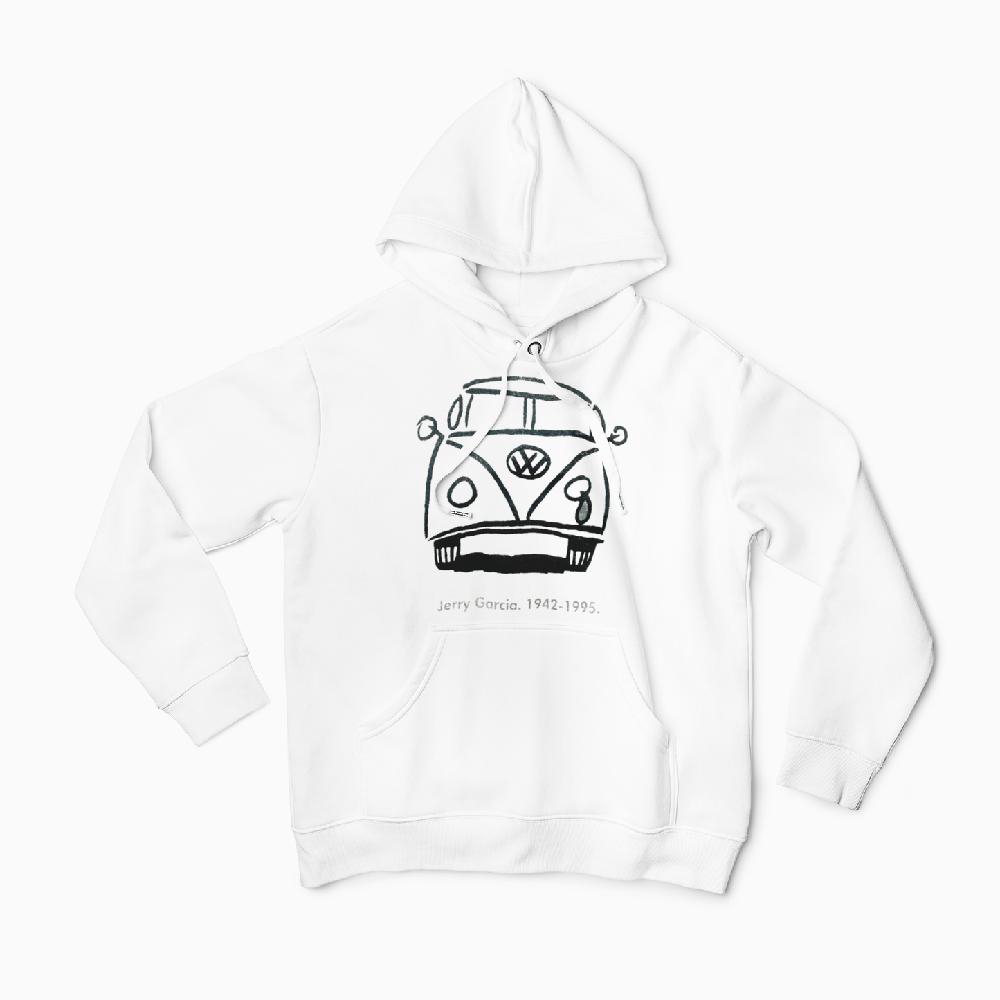 Grateful Dead Jerry Garcia Sad Bus Hoodie Pull Over Hoodies Rockviewtees