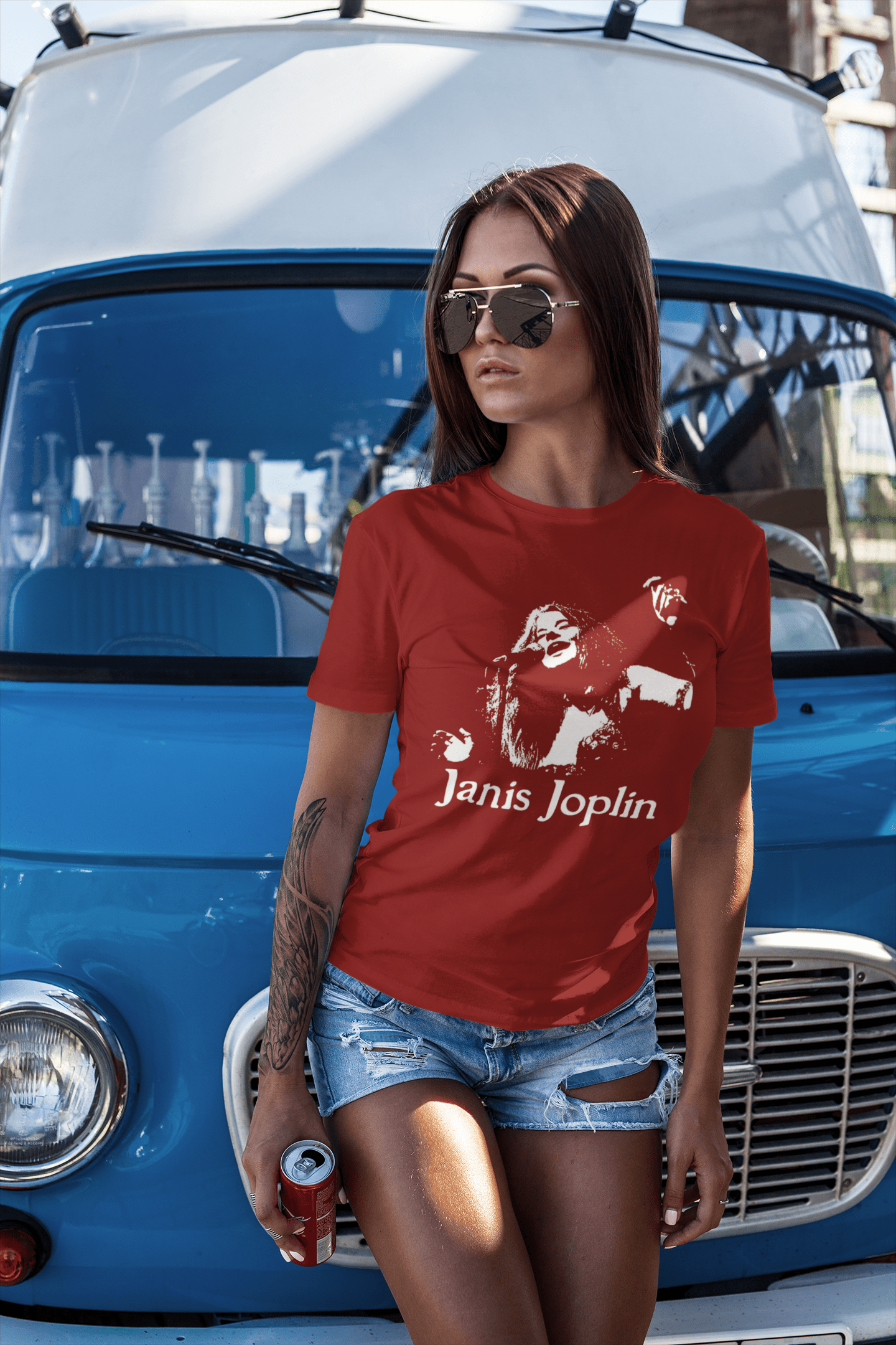 Janis Joplin T Shirt Rock Blues T-Shirts rockviewtees.com