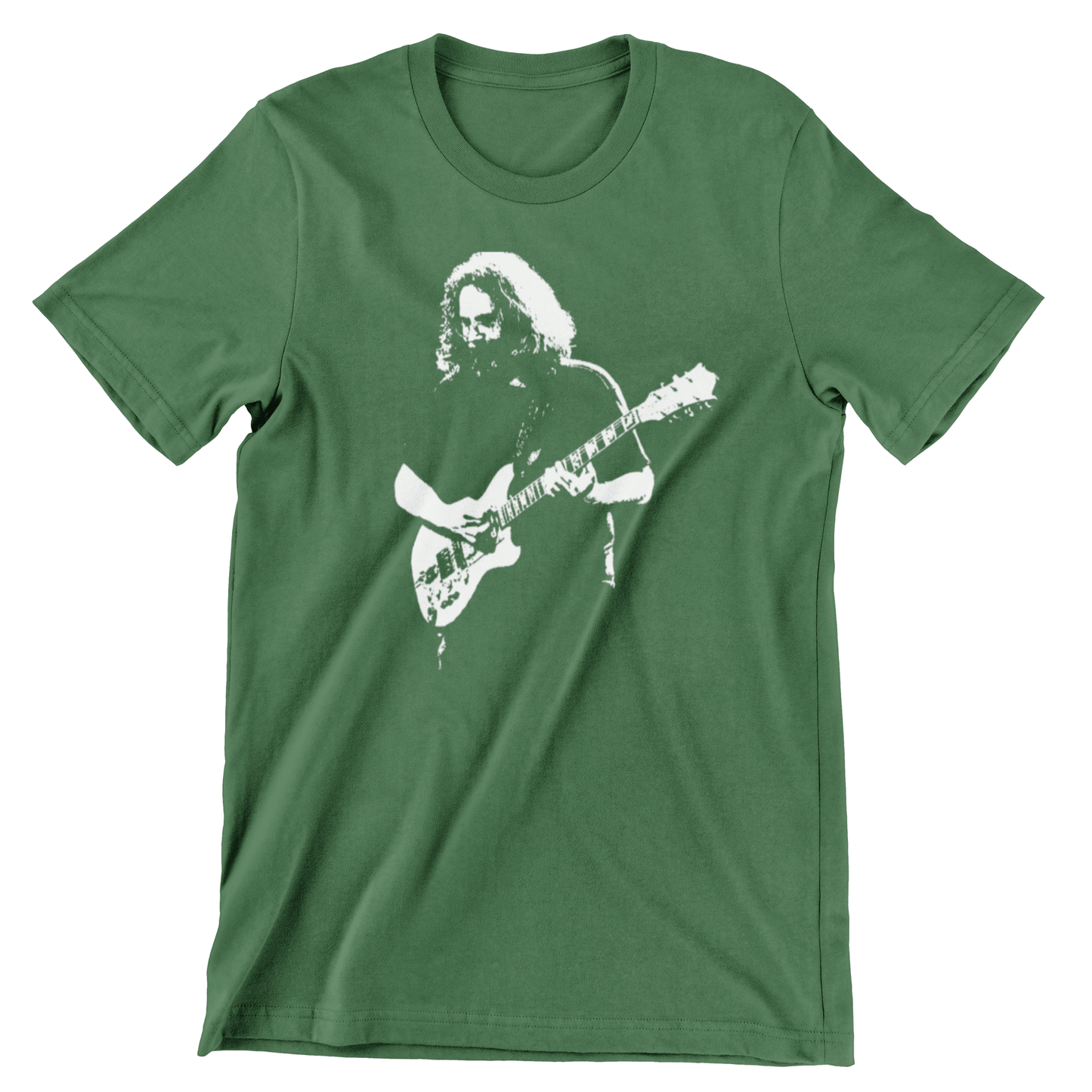 Jerry Garcia Wolf Guitar T Shirt Grateful Dead T-Shirts rockviewtees