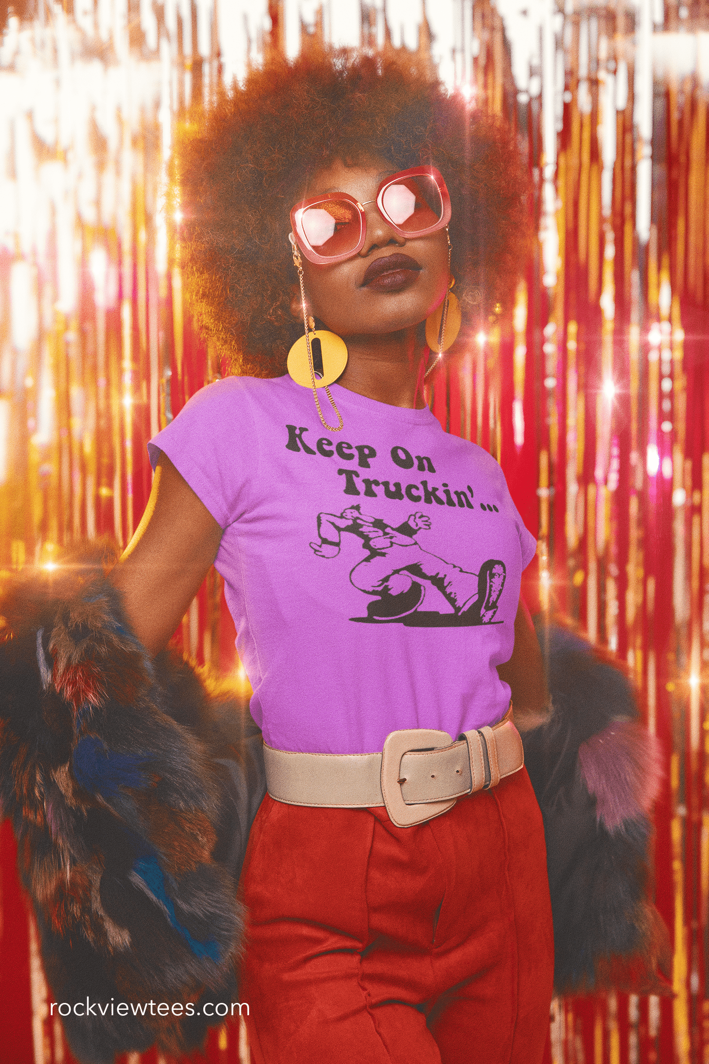 Keep on Truckin' T Shirt 70s T-Shirts Rockvieetees