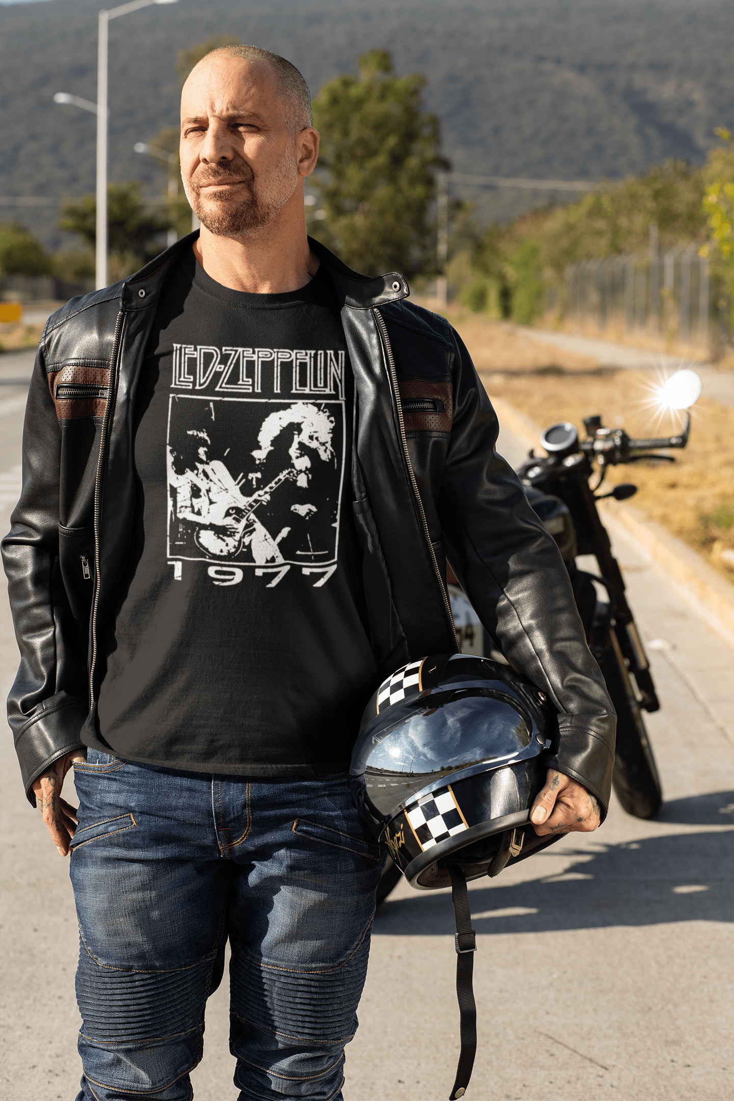 Led Zeppelin T Shirt 77 T-Shirts rockviewtees
