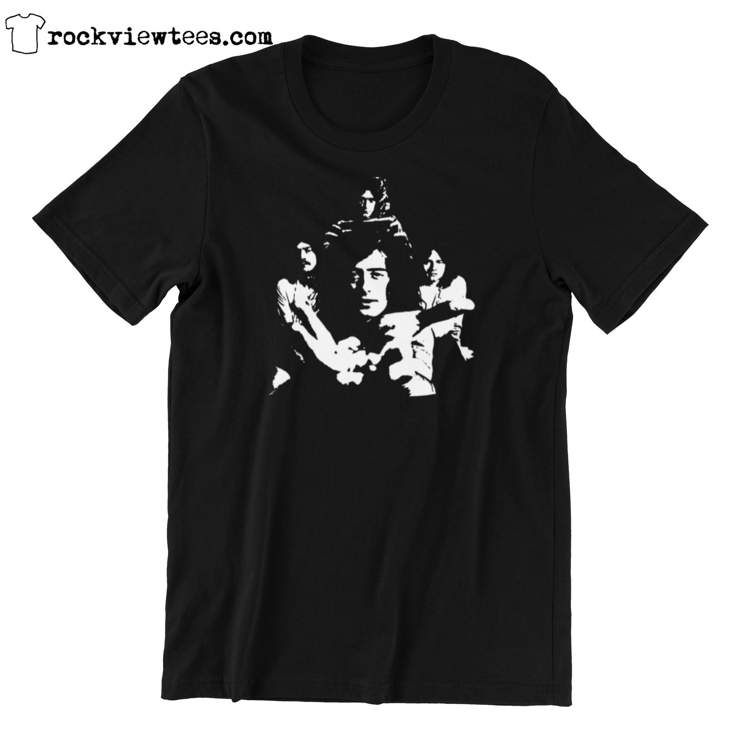 Led Zeppelin T Shirt Group Portrait T-Shirts rockviewtees