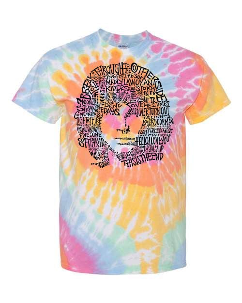 The Doors T Shirt Tie Dye Jim Morrison T-Shirts Rockvieetees