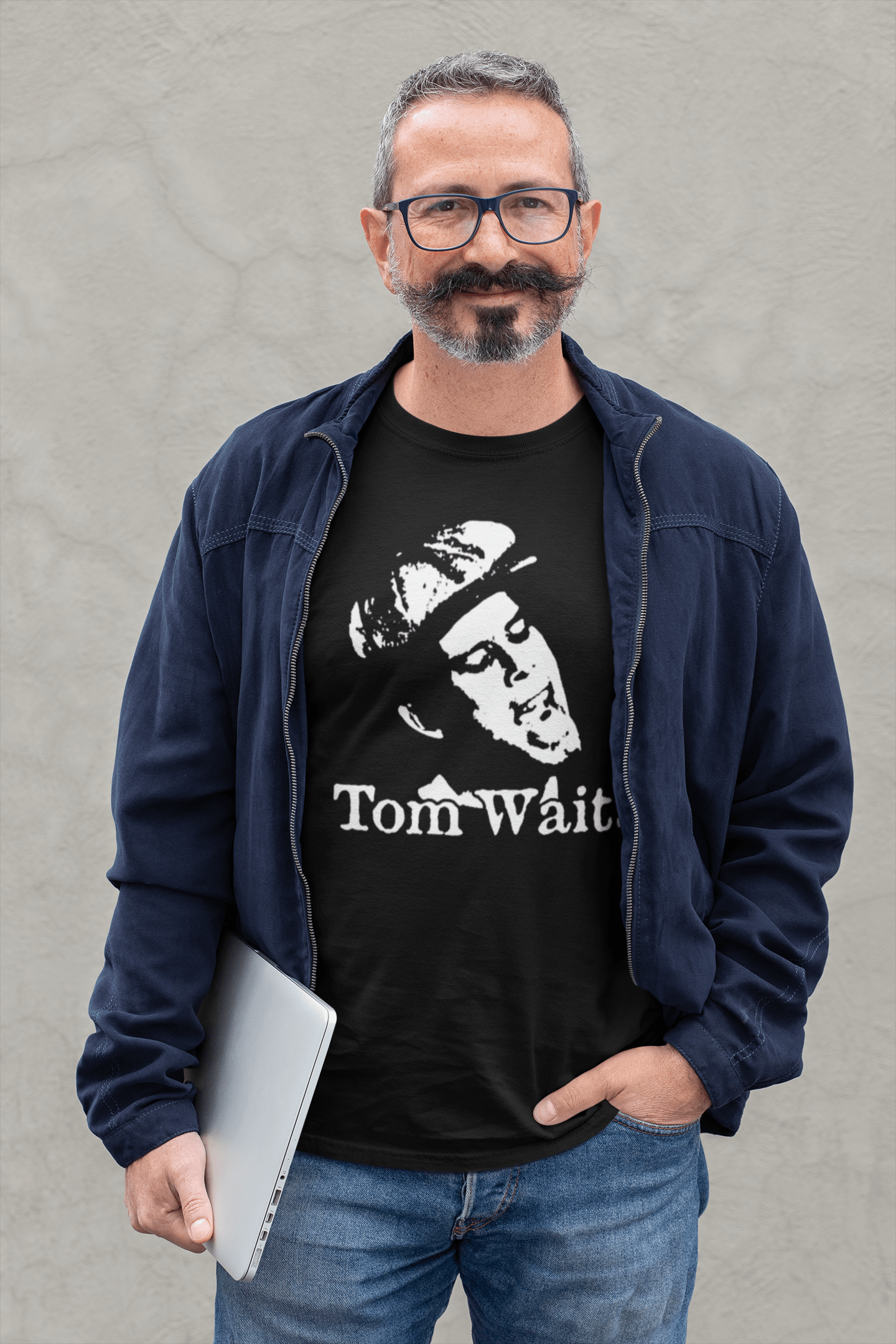 Tom Waits T Shirt Blues Guitar T-Shirts rockviewtees