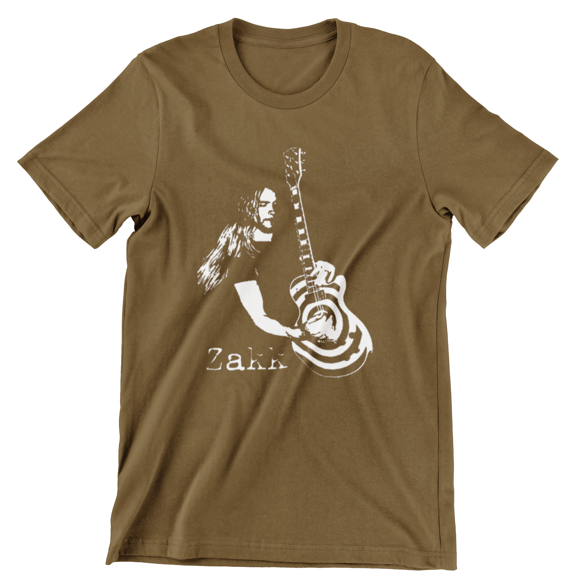 Zakk Wylde T Shirt / Metal Guitar /  Hand Screen Printed / Gift T-Shirts rockviewtees.com