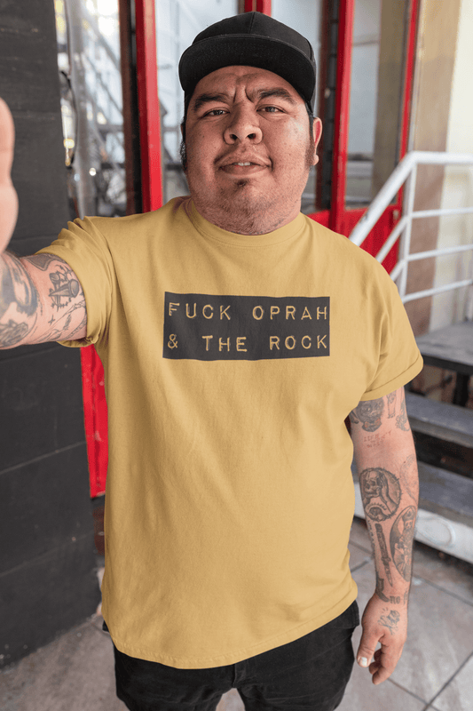 Fuck Oprah & The Rock T shirt T-Shirts rockviewtees.com