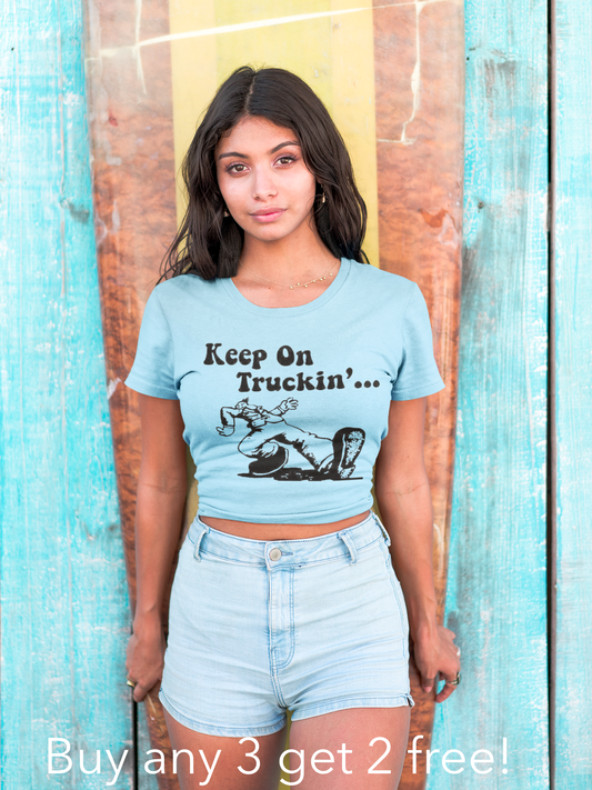 Keep on Truckin' T Shirt 70s