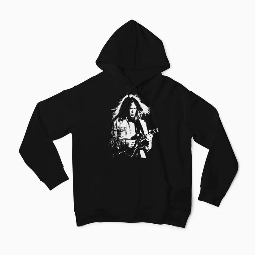 Neil Young Hoodie Pull Over Hoodies rockviewtees.com