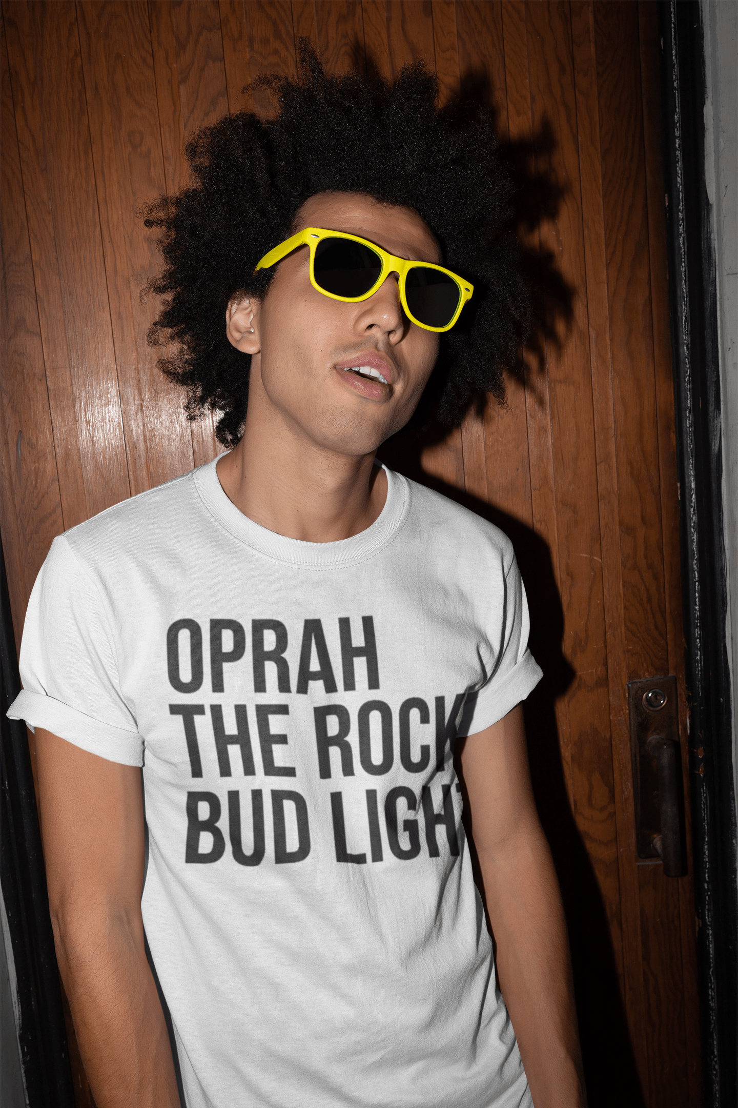 Oprah The Rock Bud Light T Shirt (Limited Edition)* t shirts TEE SPRING