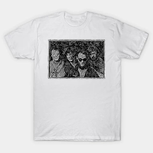 Phish Woodcut T Shirt (Limited Edition)* t shirts TEE PUBLIC