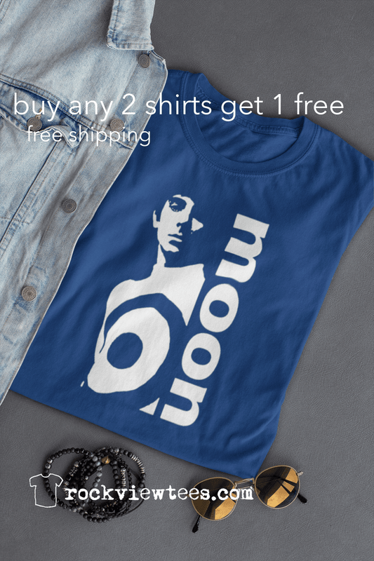 The Who T Shirt Keith Moon Promo t shirts rockviewtees