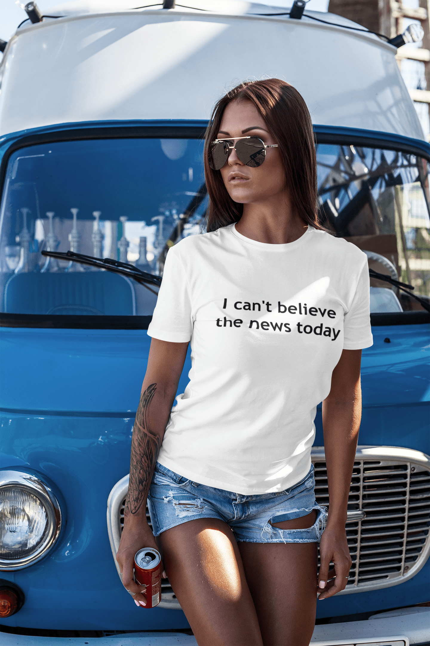 U2 I Can't Believe The News Today T Shirt T-Shirts rockviewtees