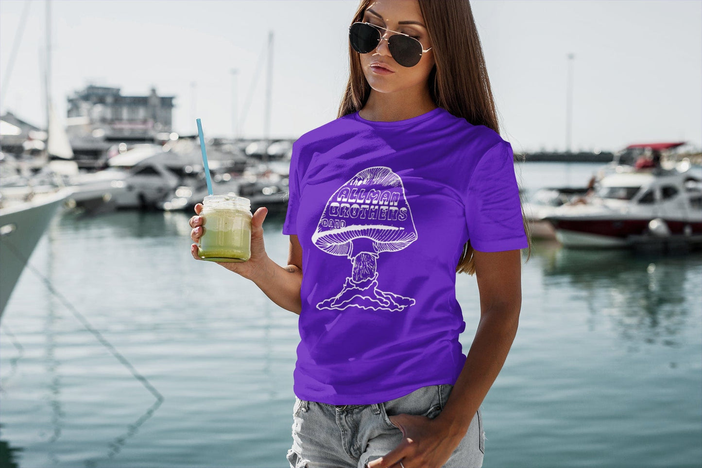 Allman Brothers T Shirt Magic Mushroom T-Shirts rockviewtees.com