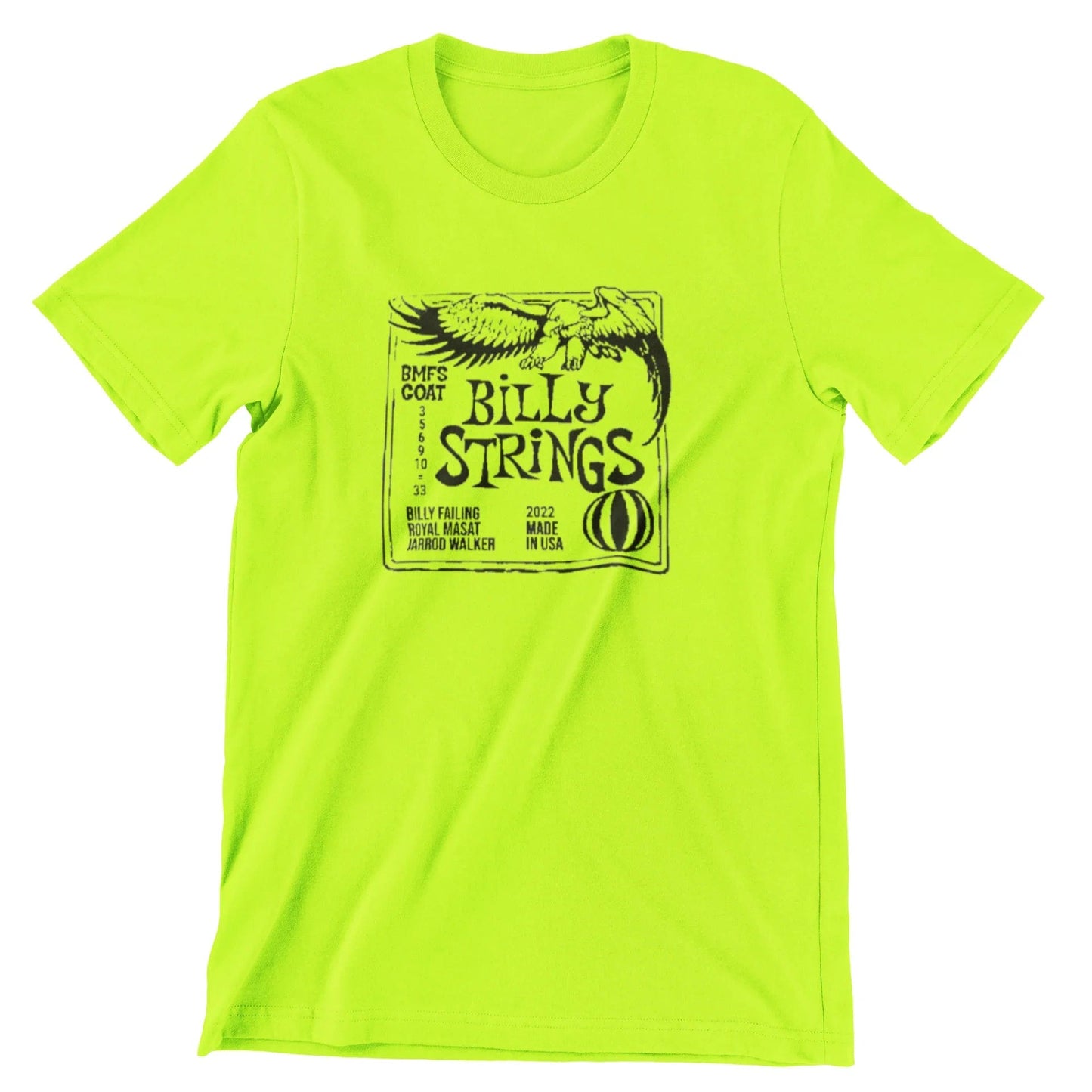 Billy Strings T Shirt Ernie Ball T-Shirts rockviewtees