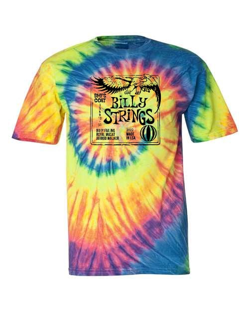 Billy Strings T Shirt Tie Dye Ernie Ball T-Shirts rockviewtees