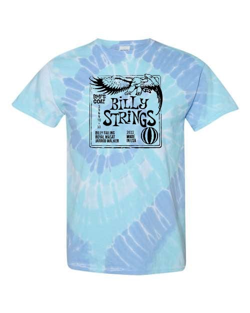 Billy Strings T Shirt Tie Dye Ernie Ball T-Shirts rockviewtees