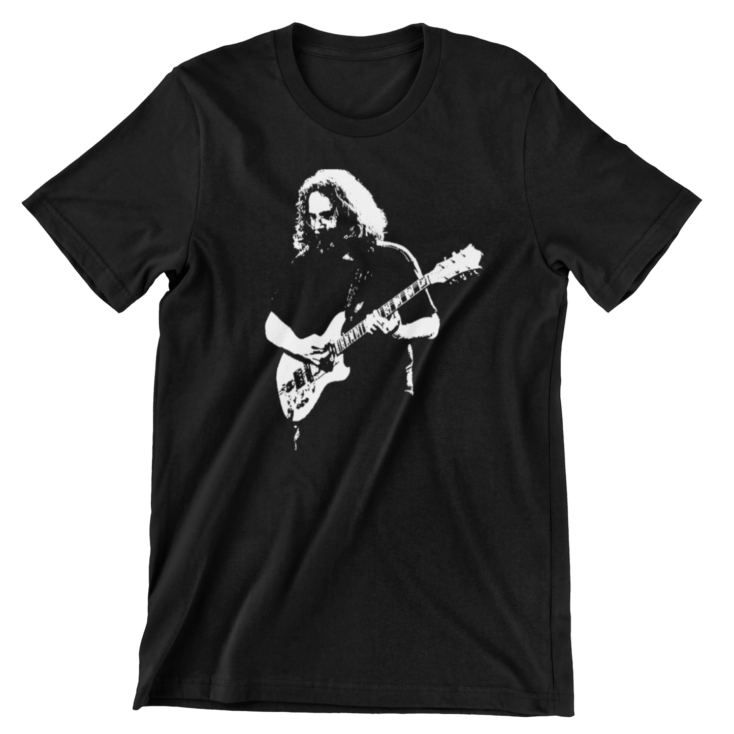 Jerry Garcia Wolf Guitar T Shirt Grateful Dead T-Shirts rockviewtees