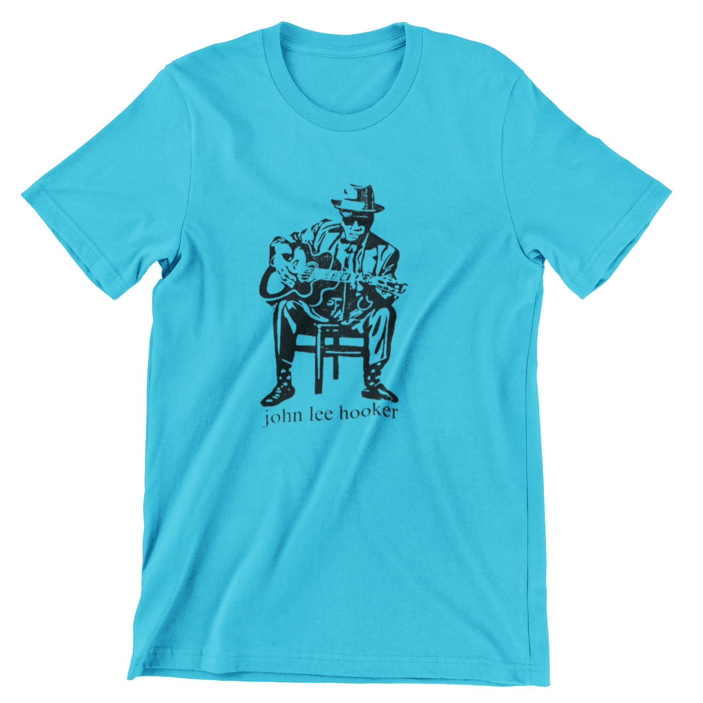 John Lee Hooker T Shirt Blues Guitar T-Shirts rockviewtees.com