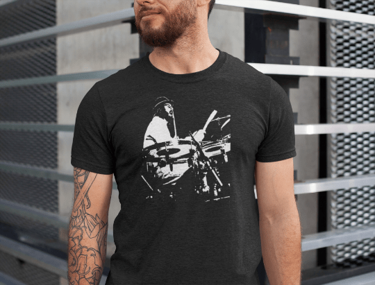 Led Zeppelin T Shirt John Bonham Hat T-Shirts rockviewtees
