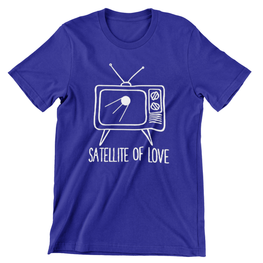 Lou Reed T Shirt Satellite of Love  Velvet Underground T-Shirts rockviewtees.com