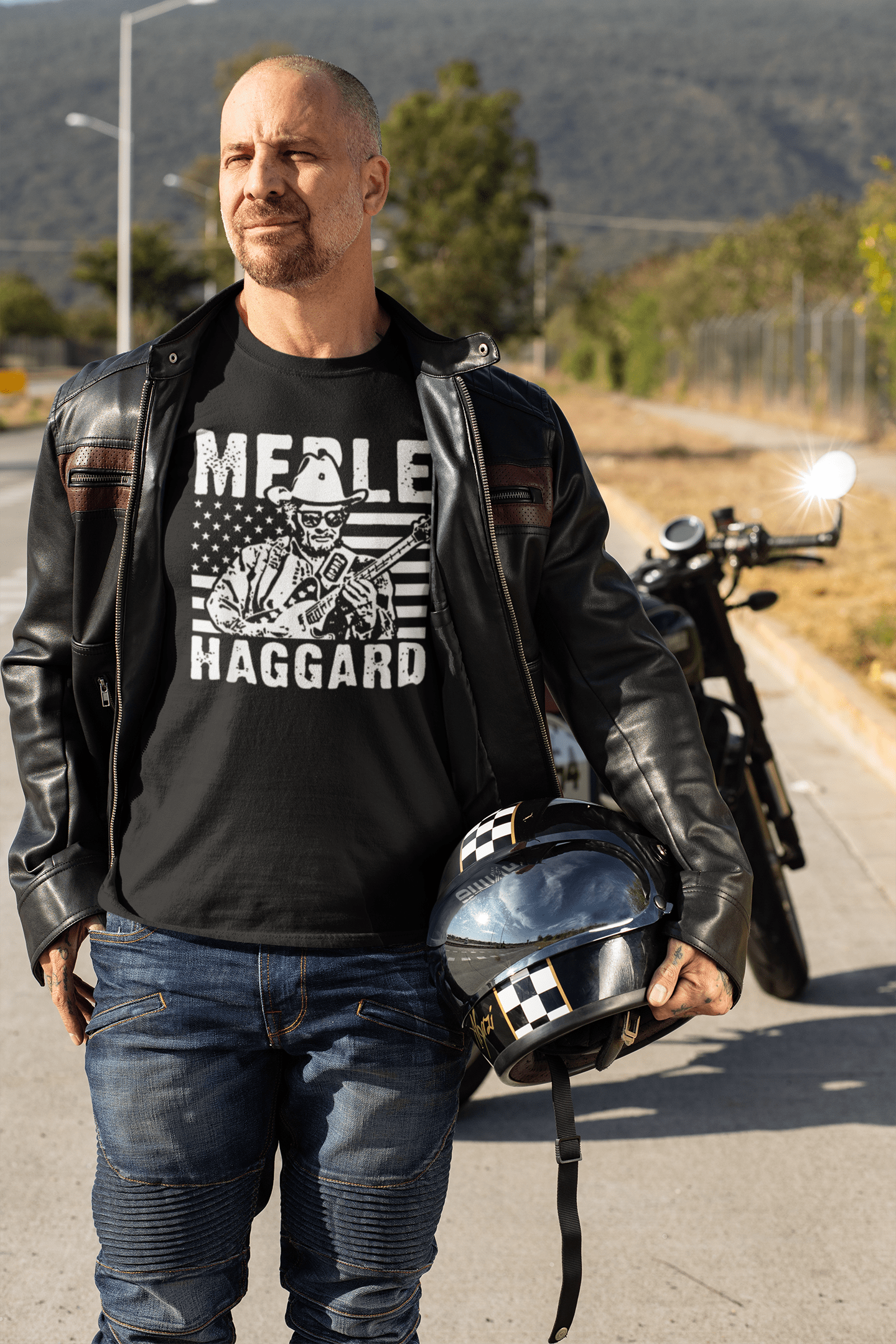 Merle Haggard T Shirt Country Classic T-Shirts rockviewtees.com