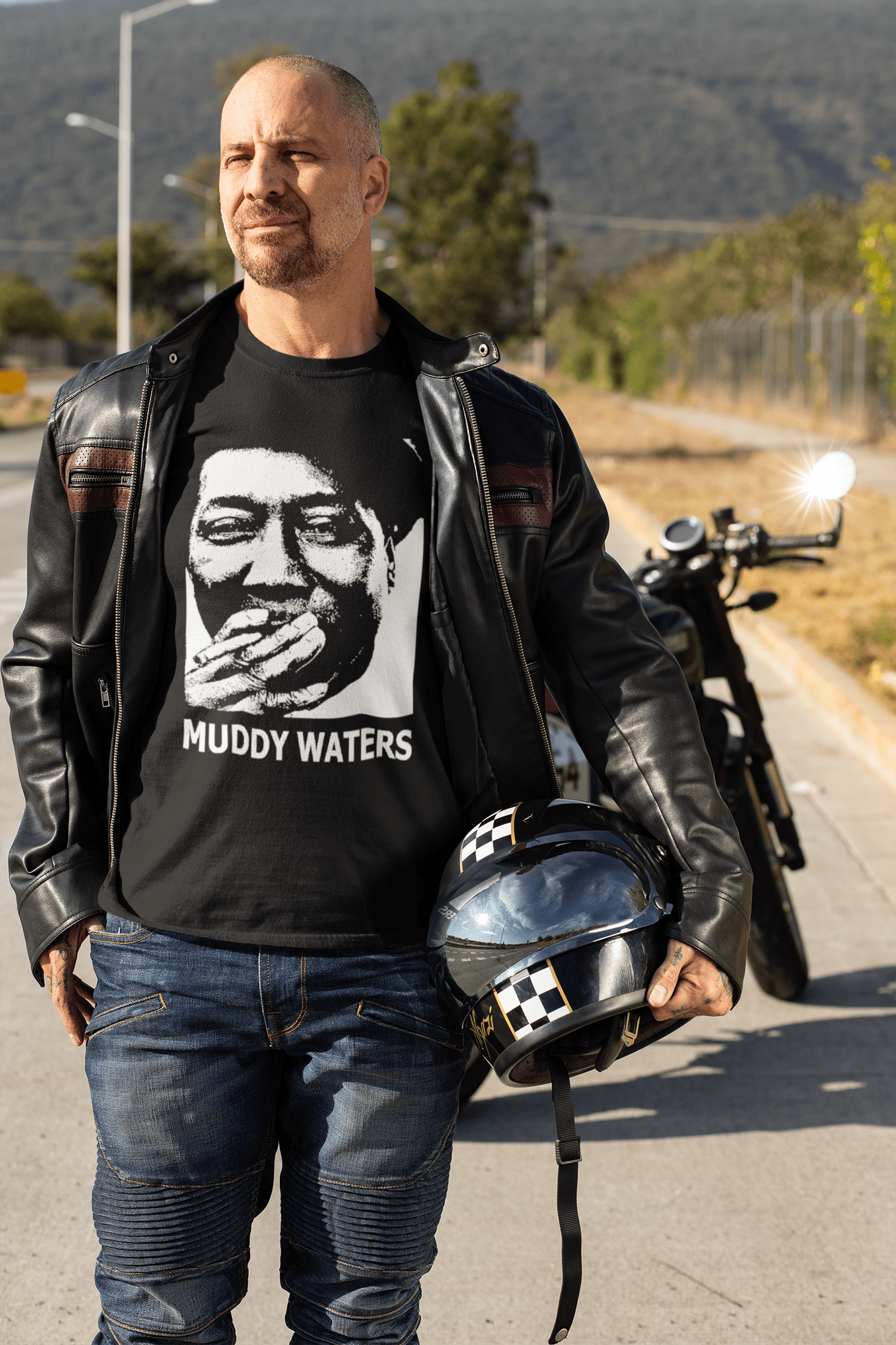 Muddy Waters T Shirt Smoking T-Shirts Rockvieetees