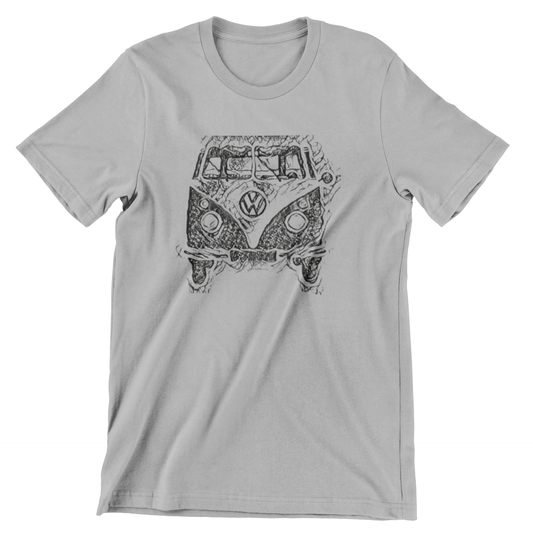 VW Bus T Shirt / Trippy Style T-Shirts rockviewtees.com